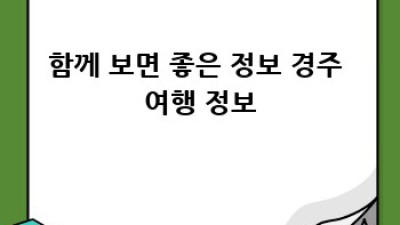 경주 양남면 신대리 렌트카 예약 완벽 가이드