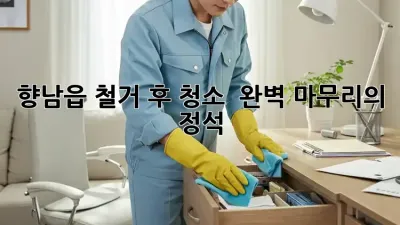 향남읍 철거 후 청소 ✨ 완벽 마무리의 정석! 💯